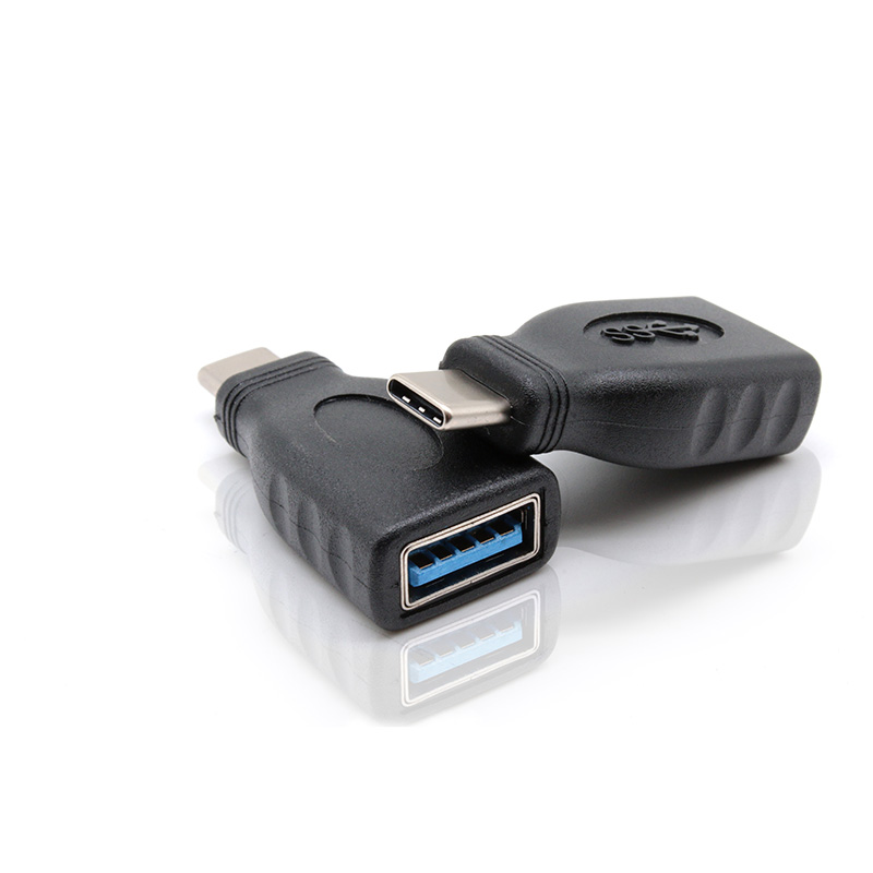 TYPE-C公轉(zhuǎn)USB3.0母注塑直邊